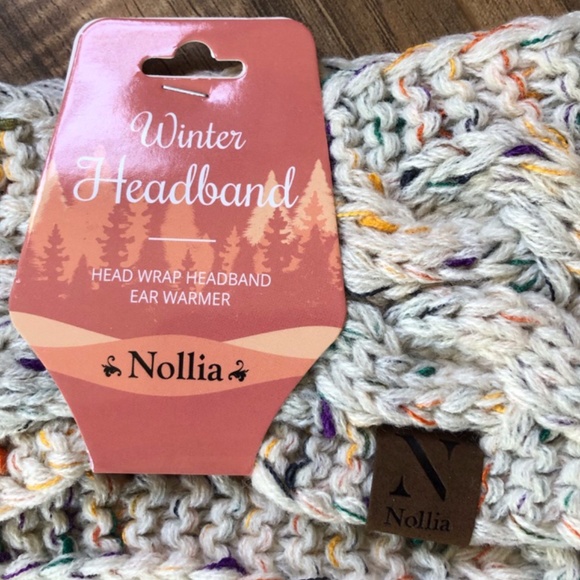 NWT - Knit Winter Ear Warmer Headband - Picture 4 of 6